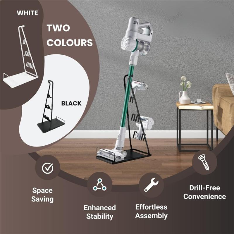 

A25F-Floor Stand Storage Holder Vacuum Cleaner Bracket Holder Brush Shelf Cleaner Parts Brush Tool Black чёрный