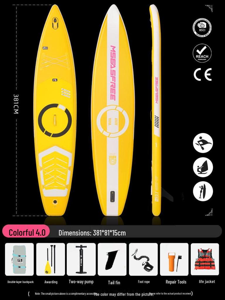 Lanko Inflatable Paddle Board - Universal PVC SUP for Surfing & Paddling