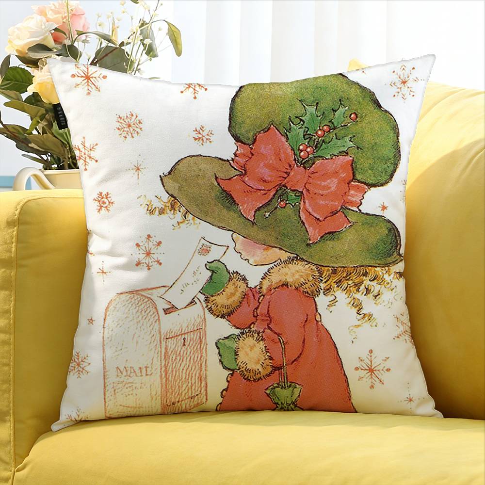S-Sarah K-Kay Vintage Country   Various Sizes Square Pillow Case For Car Home Bedchamber Decor