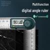 HEMUELE PD290 Digital Angle Ruler & Compass for Woodworking, 360°