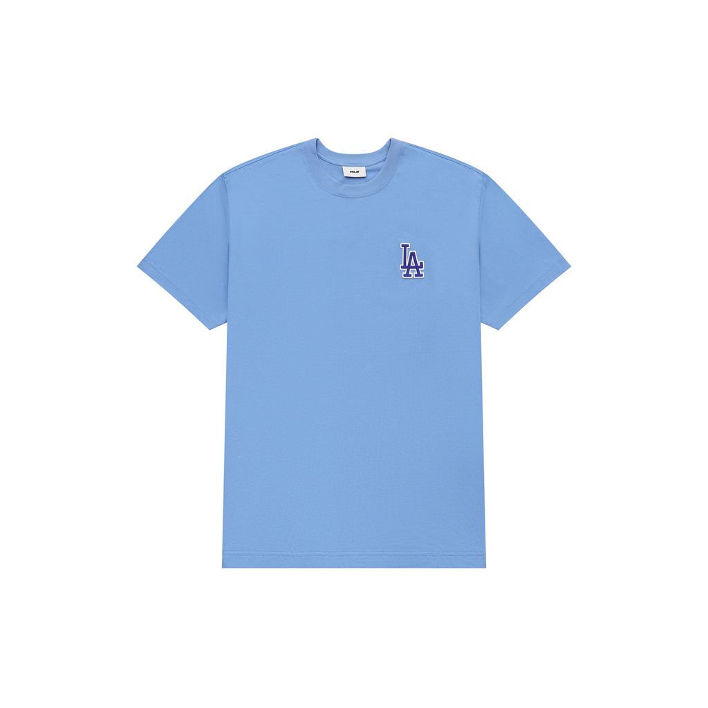 New MLB T Shirt Unisex Light Cobalt Blue 3ATSM0233-07CBL