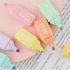 4/5/6 Pcs Kawaii Bear Highlighter Pens Cute Stationery Markers Oblique Tip Candy Color Fluorescent Pastel Pen School Supplies