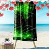 Roronoa Zoro Print Beach Towel, Large Soft Quick Dry Towel for Beach Camping Swimming