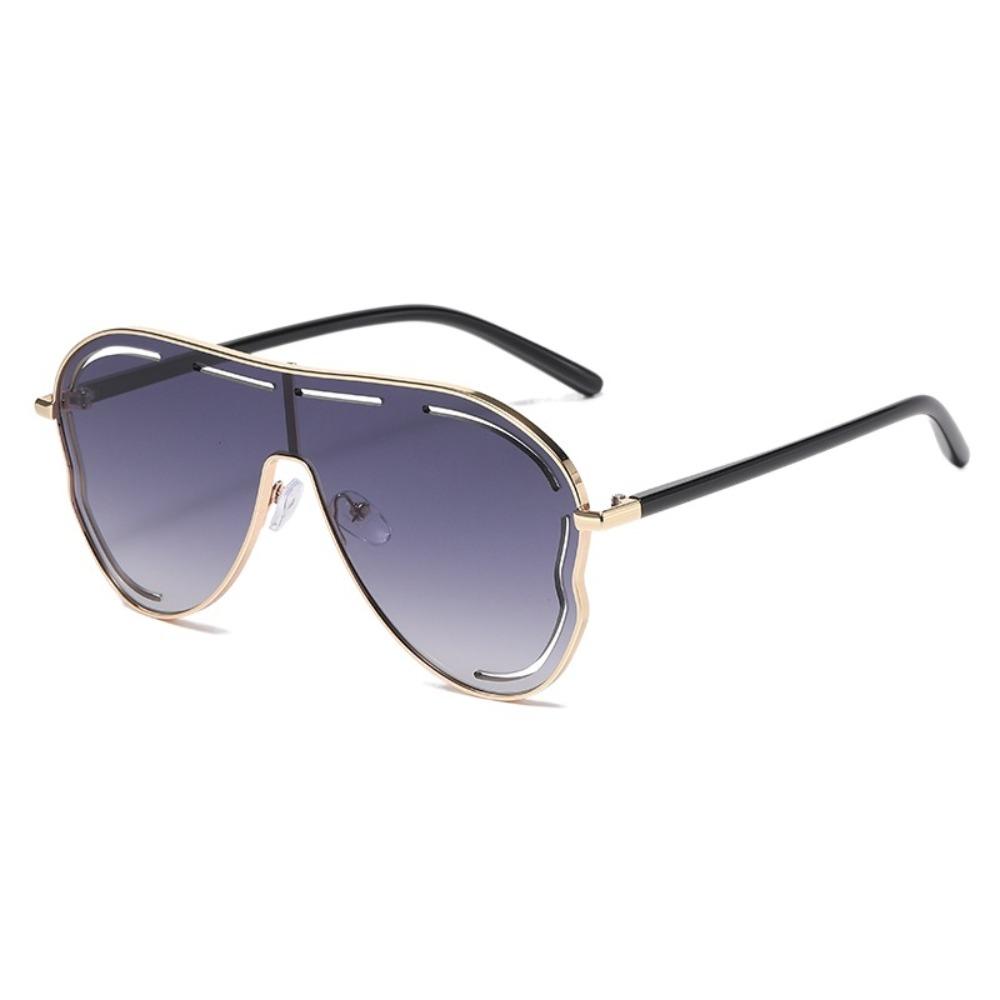 Big Frame Women Sunglasses Y2K Anti-UV Glasses Classic Pilot Sunglasses  Business
