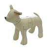 Bulldog Pet Model Display Figurine With Pu Leather For Apparel Presentation
