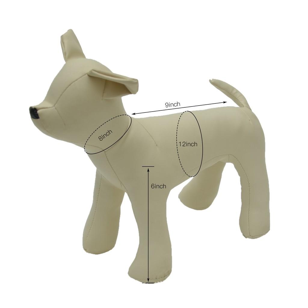 Bulldog Pet Model Display Figurine With Pu Leather For Apparel Presentation