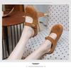 Versatile Women's Closed-Toe Retro Mules with Thick Soles - 2026 Spring Slip-On Casual Shoes