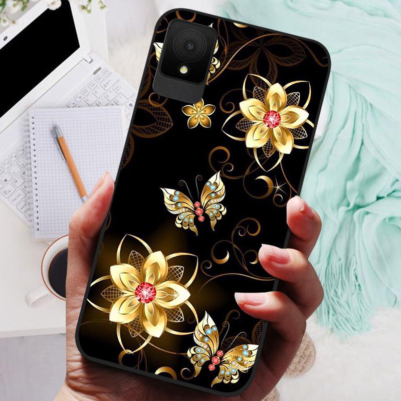 for TCL 502 Case Soft TPU Silicone Phone Covers for TCL 501 503 Case Bumper TCL502 Shockproof Coque Cover Luxury Cute Cartoon
