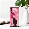 Coque de téléphone Jujut-su N-Nobara Kugisaki-NK K-Kaisen Pour Samsung Galaxy A73,A72,A71,A70,A53,A52,A51,Housse Noire en Silicone Souple