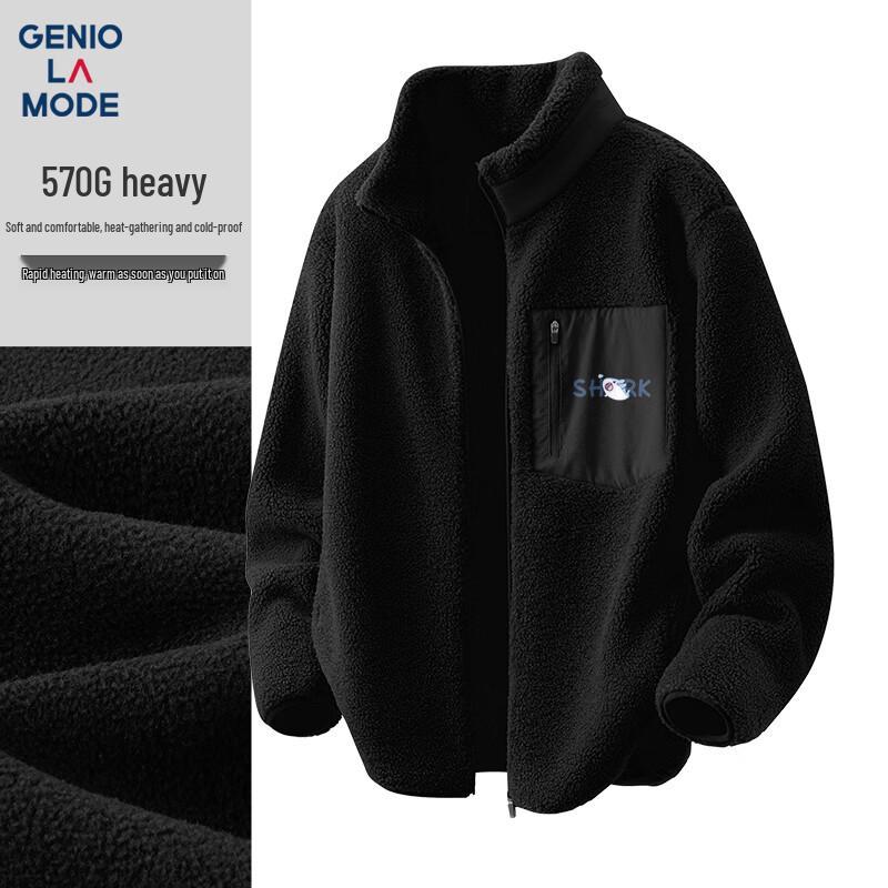 

GENIOLAMODE Men s Heavyweight Fleece-Lined Winter Jacket 3XL