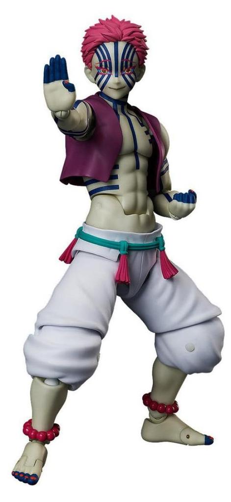 Figma Demon Slayer Akaza Non-scale Plastic Painted Movable Figure