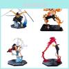 Anime Piece One Mode Monkey D Luffy Vinsmoke Sanji Portgasdace Ornaments Gift