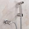 Modern Style Portable Handheld Toilet Bidet Sprayer Stainless Steel for Home or Hotel Bathroom Cleaning