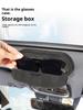 For Geely Starray EM-i Car Premium Suede Sunroof Mount Glasses Storage Organizer Protective Eyeglass Case