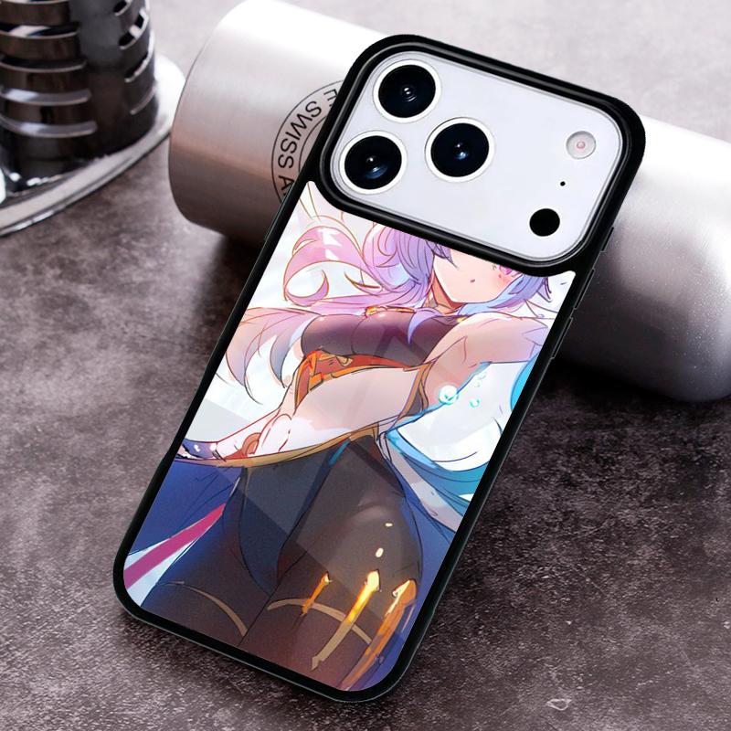 Ganyu Genshin Impact Phone Case for iPhone 17 16 15 Pro Max Air 14 13 12 11 Plus Shockproof Cover
