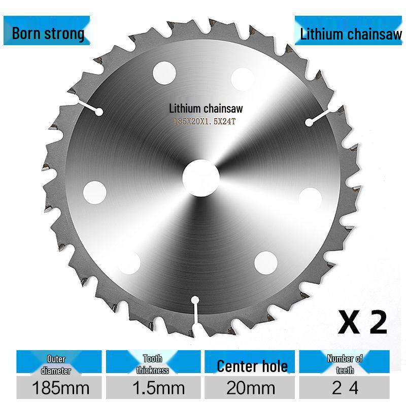 Lithium Electric Woodworking Saw Blades - 4", 5", 5.5", 6.5" Alloy Blades for Wood Cutting.