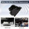 For Chevrolet Cruze 1.4L 2016 2017 2018 12637773 Engine Oil Pan Sump with Drain Plug 264622,