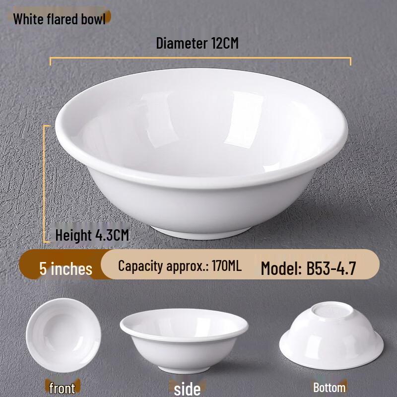 Melamine Restaurant Serving Plate Set