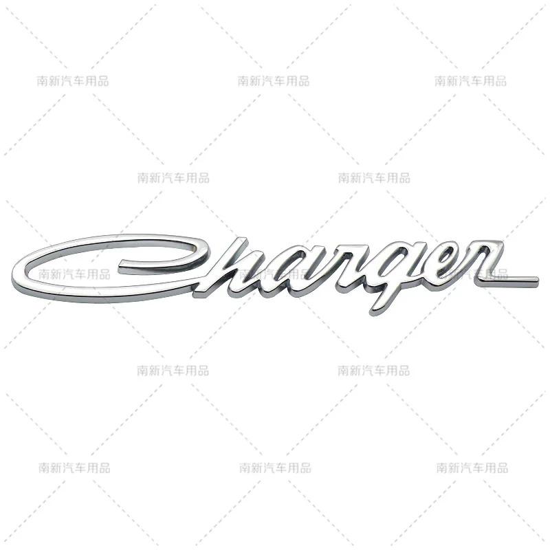 

3D Металлическая Эмблема Challenger Значок Charger Наклейки Декали на Заднюю Крышку Багажника для Charger Challenger Аксессуары для Украшения Автомобиля Кольцо для Ключей