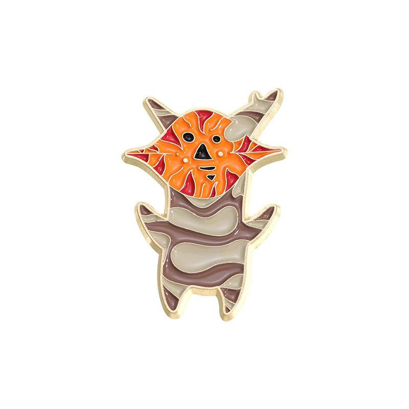 Unique Creative Metal Badge Cartoon Figure Style Accessories For Fashionable Brooches