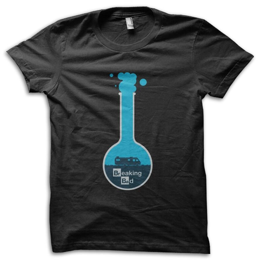 Breaking Bad Chemistry Tube TV Show T-Shirt S разноцветный