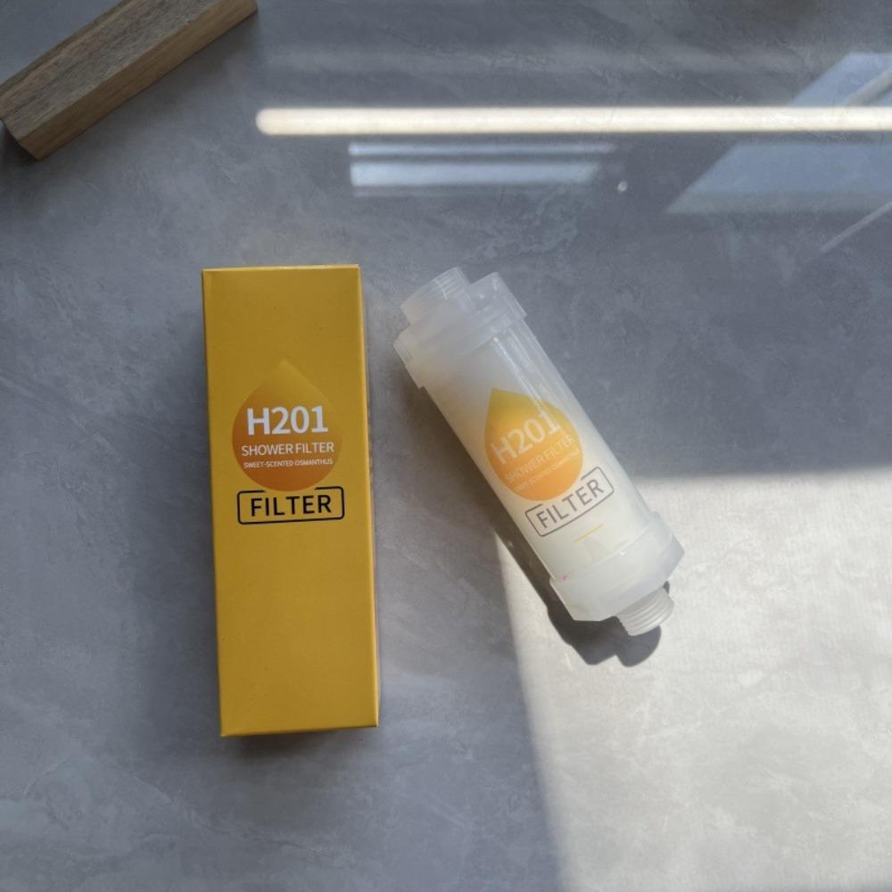 Filtrační hlavice sprchy s vitamínem C pod vysokým tlakem, lázeňská kvalita, s vůní levandule, do koupele, péče o pleť, proti usazování vodního kamene, změkčovač vody