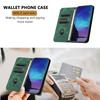 Wallet Case for Edge 70 Fusion+ 5G - Leather/PU, Green