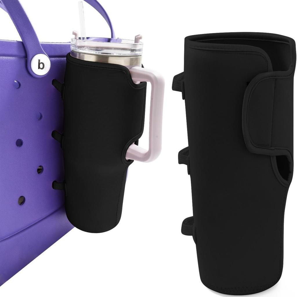 portable DIY 2 colors cup bottle water holder set storage organizer box case for 40OZ on beach bag fit for bogg bag accessories