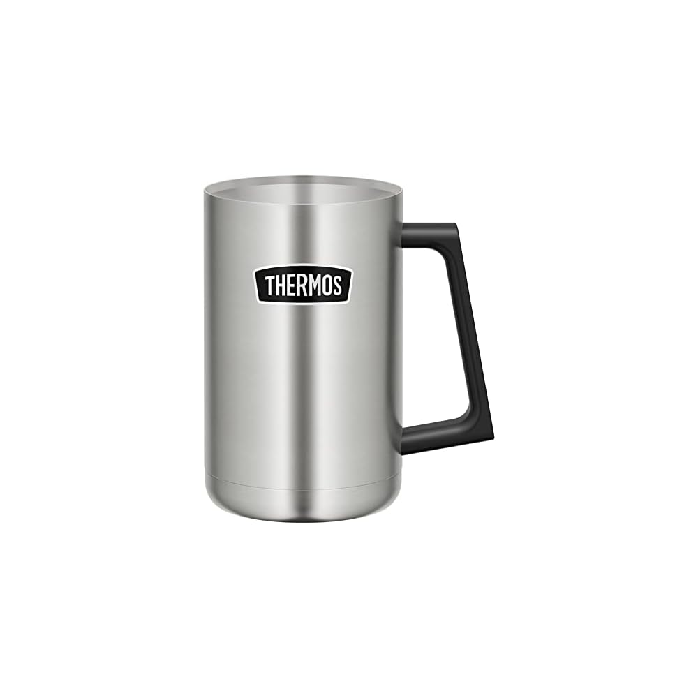 Thermos Outdoor Series Vacuum Insulated Beer Mug 600ml Stainless Steel ROD-008 S