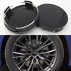 Universal Car Wheel Centre Hub Cover Center Rims Cap Black ABS Plastic 4/8X 65mm