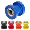 Motorcycle Drive Chain Guard Roller Bearing for Enduro Off on Road Bike Cycling ATV Dirt Pit Bike Pulley Slider Motocross