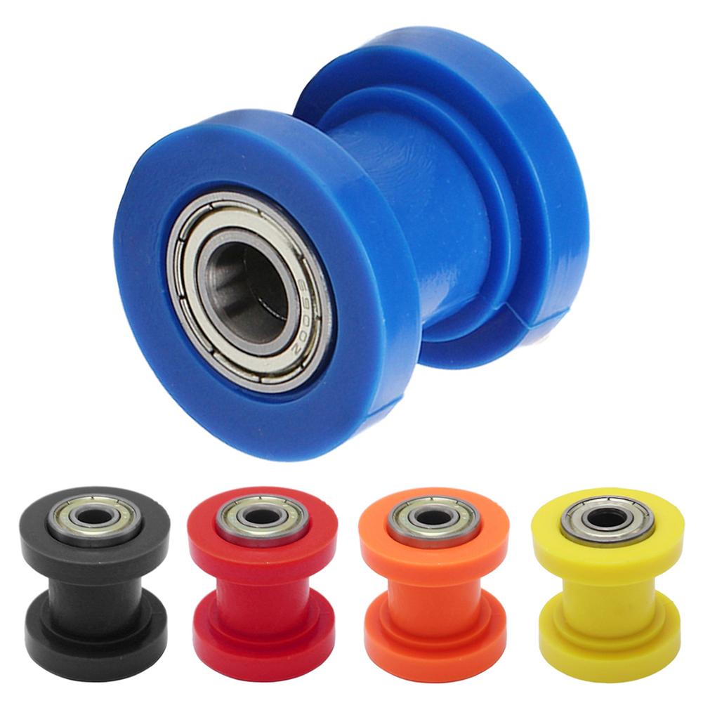 Motorcycle Drive Chain Guard Roller Bearing for Enduro Off on Road Bike Cycling ATV Dirt Pit Bike Pulley Slider Motocross
