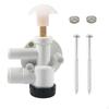 RV Toilet Mechanism with Screws EasytoInstall Kit LeakResistant for Home