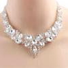 Shape Temperament Korean Style Earrings Wedding Jewelry Set Women Necklace Necklace Ear Studs Set
