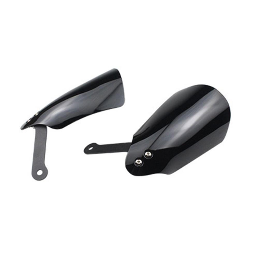 Handbar Motorcycle Hand Shield Guard Protector Offering Enhanced Comfort by Reducing Wind Exposure and Hand Fatigue Is black