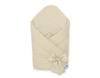 Stiffened Swaddle with Ties - Beige