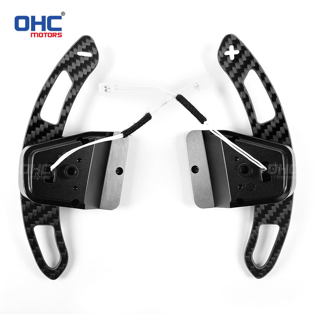 Carbon Fiber Magnetic Paddle Shifters For Volkswagen VW Golf 8 MK8 GTI R R Line 2021 2022 2023 2024 2025