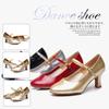 [FLORPERRY] Women's Latin Dance Shoes, Practice Shoes, Dance Shoes for Concerts, Social Gatherings, Stage Performances, Modern Dance Shoes, 5cm Heel,