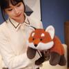 30-65cm Super Cute Fox Raccoon Plush Toy Stuffed Animals Soft Fluffly Plushies Dolls Pillow Kids Toys Gift for Boys Girls Decor
