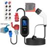 32A Blue to Red CEE Plug Adapter Cable