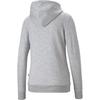 Puma Essentials Logo Hoodie Women Hoodies Gray 586791-04