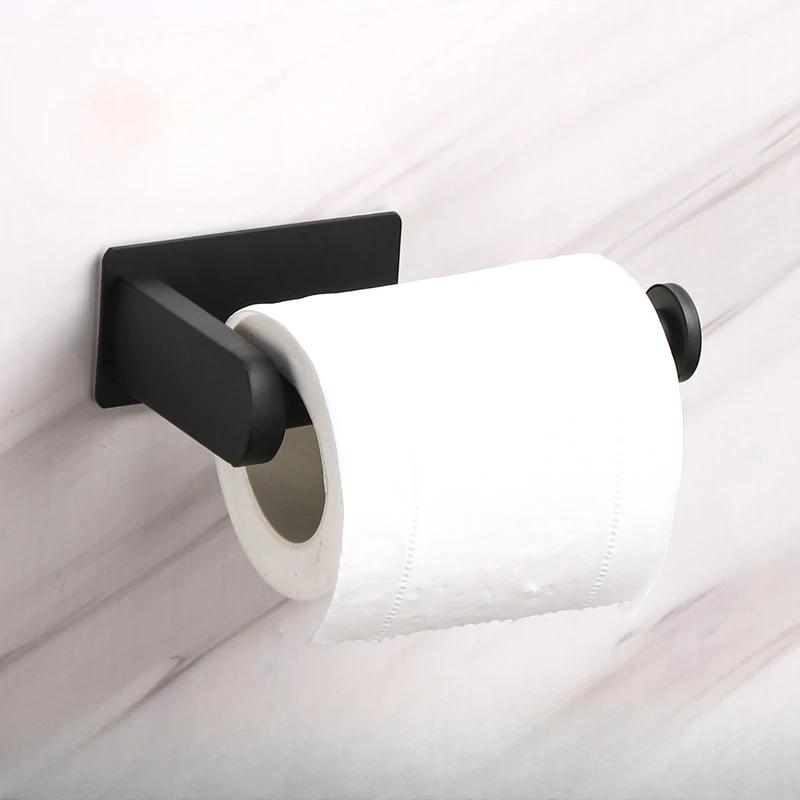 Bathroom stainless steel toilet paper holder, convenient installation of roll paper holder, kitchen tissue holder