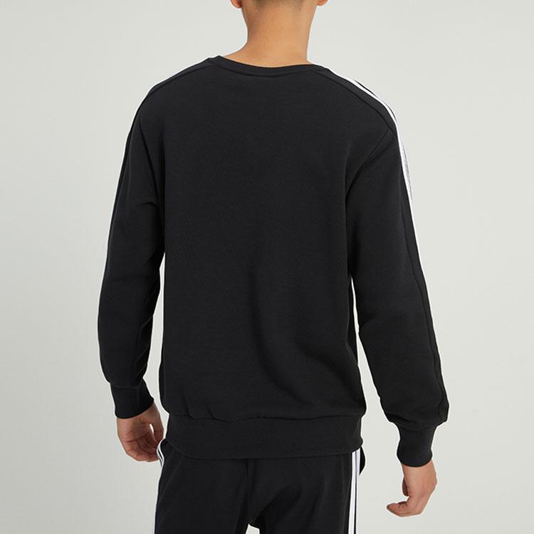 New Adidas Essentials French Terry 3 Stripes Sweatshirt IC9317