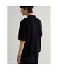 8SECONDS Formal Half-Zip Collared Neck Short Sleeve Knit Black