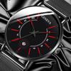 Fashion Business Watch Web Strap Men's Watch Stainless Steel watch Quartz watch New creative calendar watch