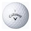 Bolas de Golfe Callaway Supersoft 23 Pacote com 12 Estrutura de 2 Peças Branco