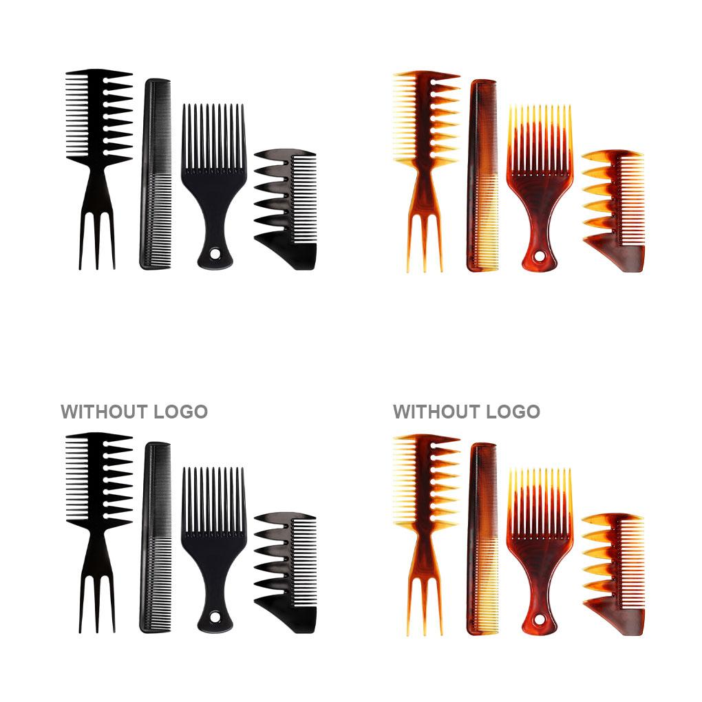 1 Set Combs Lightweight Portable Multifunctional Wear-resistant Modelling Tools Easy Installment Distinctive Hair Pick
