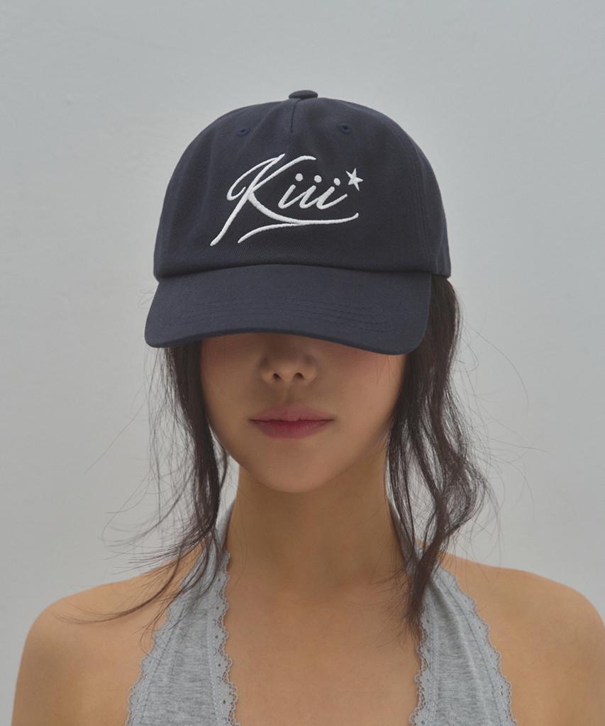 Kimimi Star Logo Ball Cap Navy
