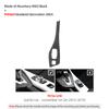 For BMW F20 F21 F22 F23 1 2 Series 2012-2019 Central Console Multimedia Panel Cover Sticker Suede Wrap Car Interior Accessories