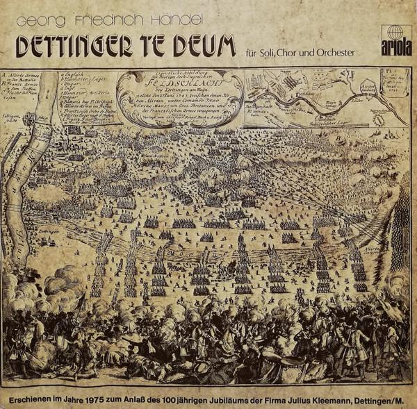 

LP Record GEORG FRIEDRICH HANDEL Dettinger Te Deum 80273PK EURODISC 1975 Germany Classical Used